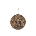 Moon Shadows Bronze Terracotta Plaque By Lisa Parker