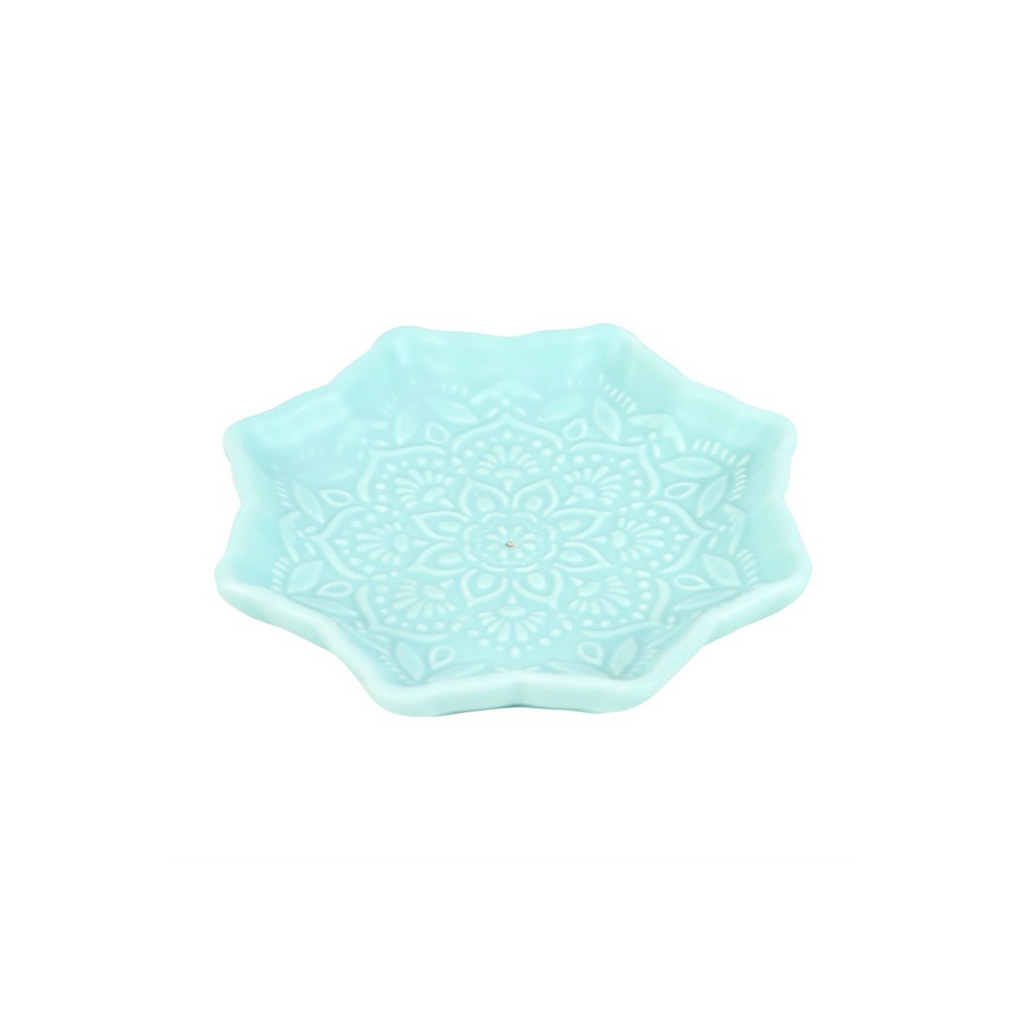 Blue Mandala Incense Stick Holder