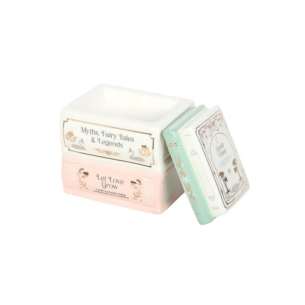 Book Stack Oil Burner and Wax Warmer
