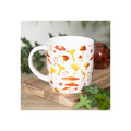 All Over Mushroom Print Mug