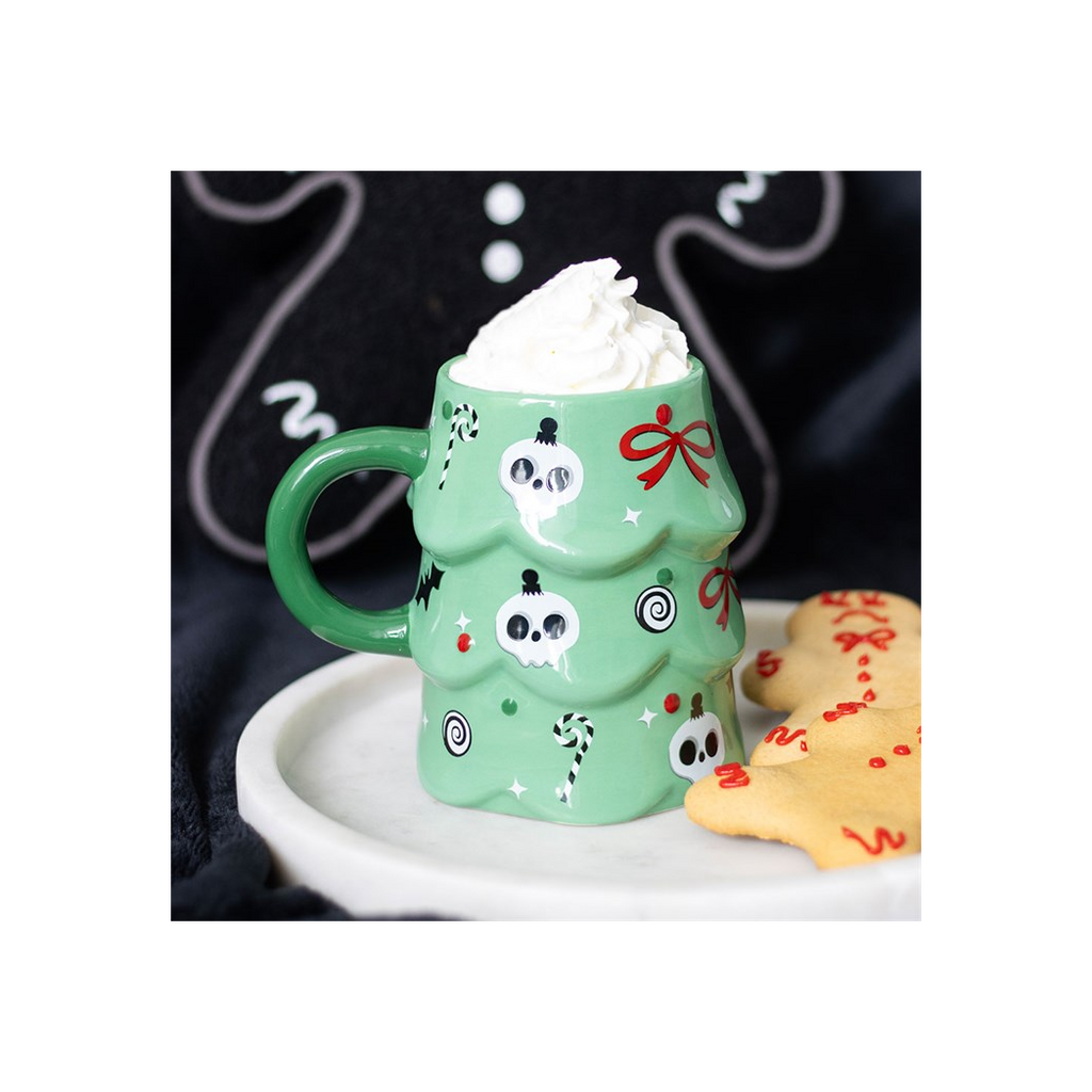Creepy Christmas Tree Mug