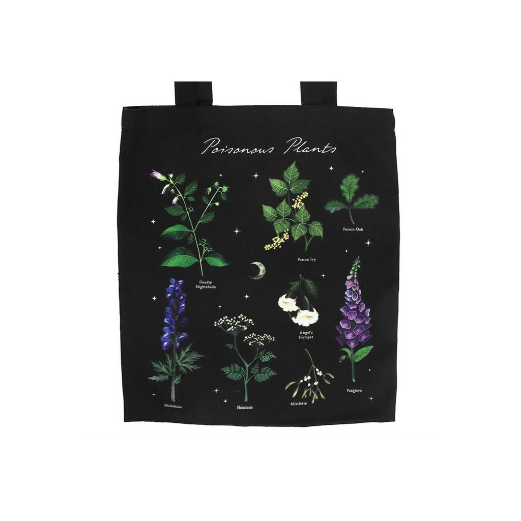 Poisonous Plants Polycotton Tote Bag