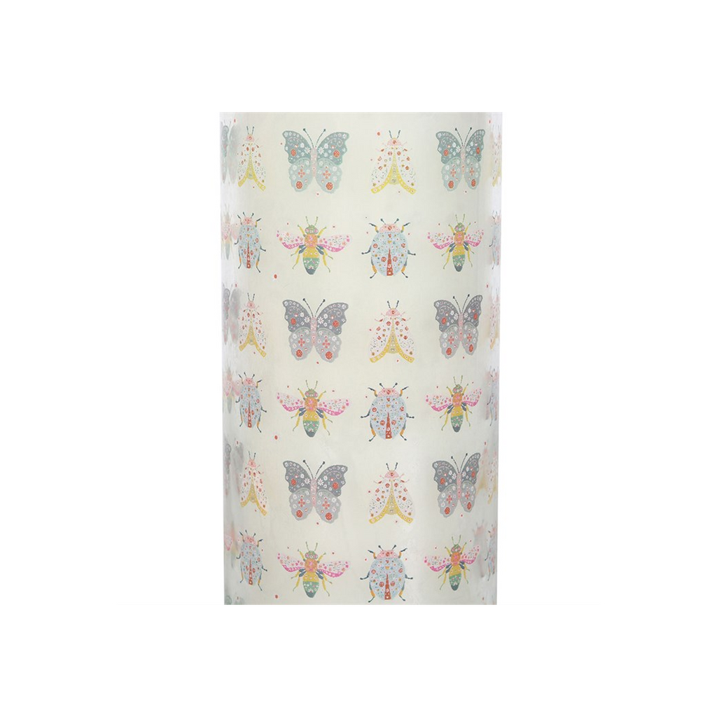 Floral Bug Garden Rose Tube Candle