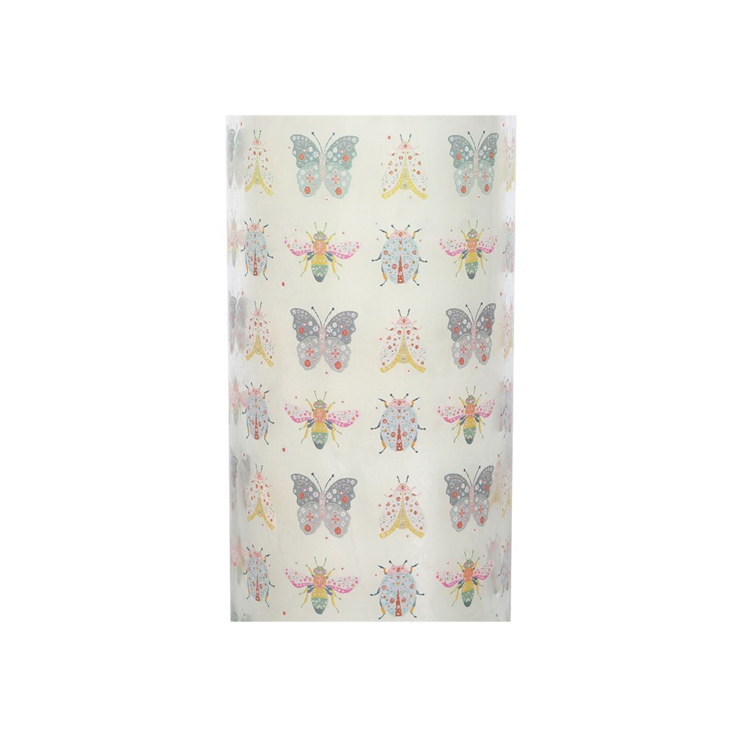 Floral Bug Garden Rose Tube Candle