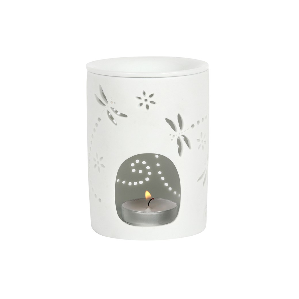 Cut Out Dragonfly Oil Burner