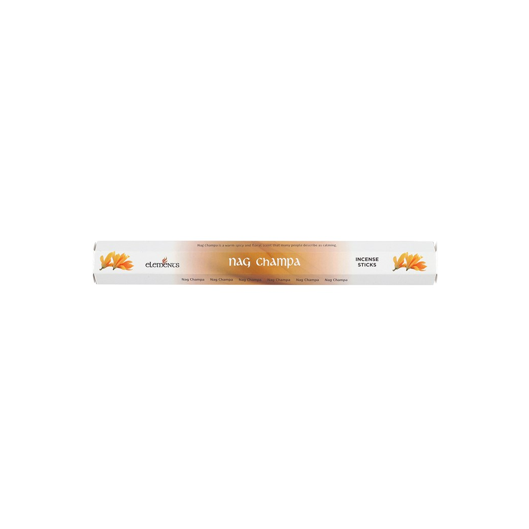 Set of 6 Packets of Elements Nag Champa Incense Sticks