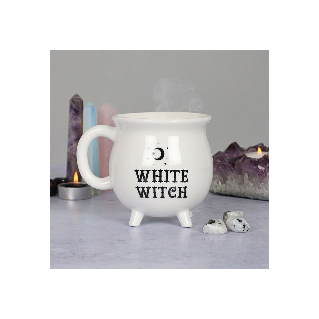 White Witch Cauldron Mug