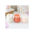 Set of 3 Tulip Shaped Candles