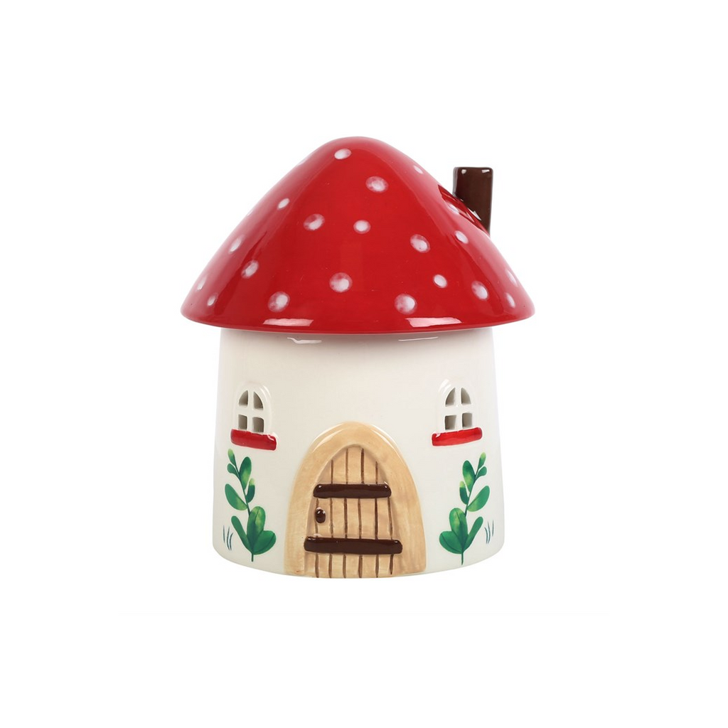 Mushroom House Oil Burner and Wax Warmer
