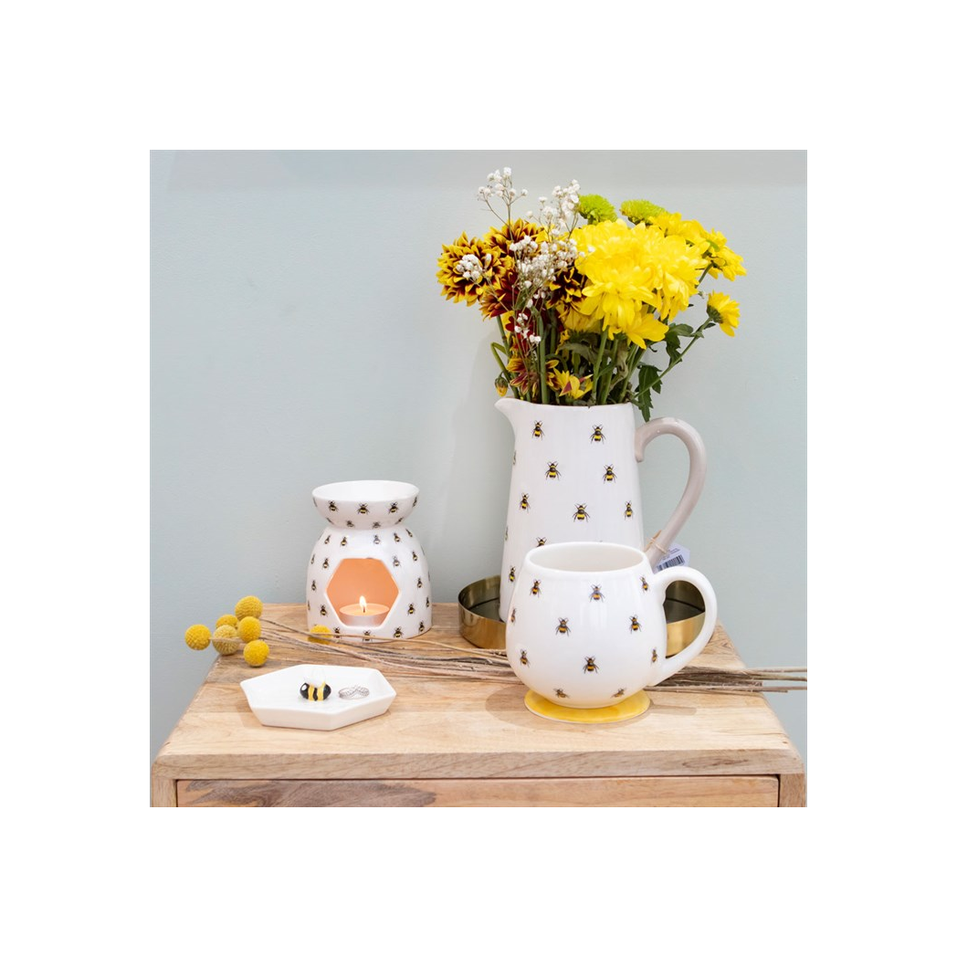 All Over Bee Print Oil Burner