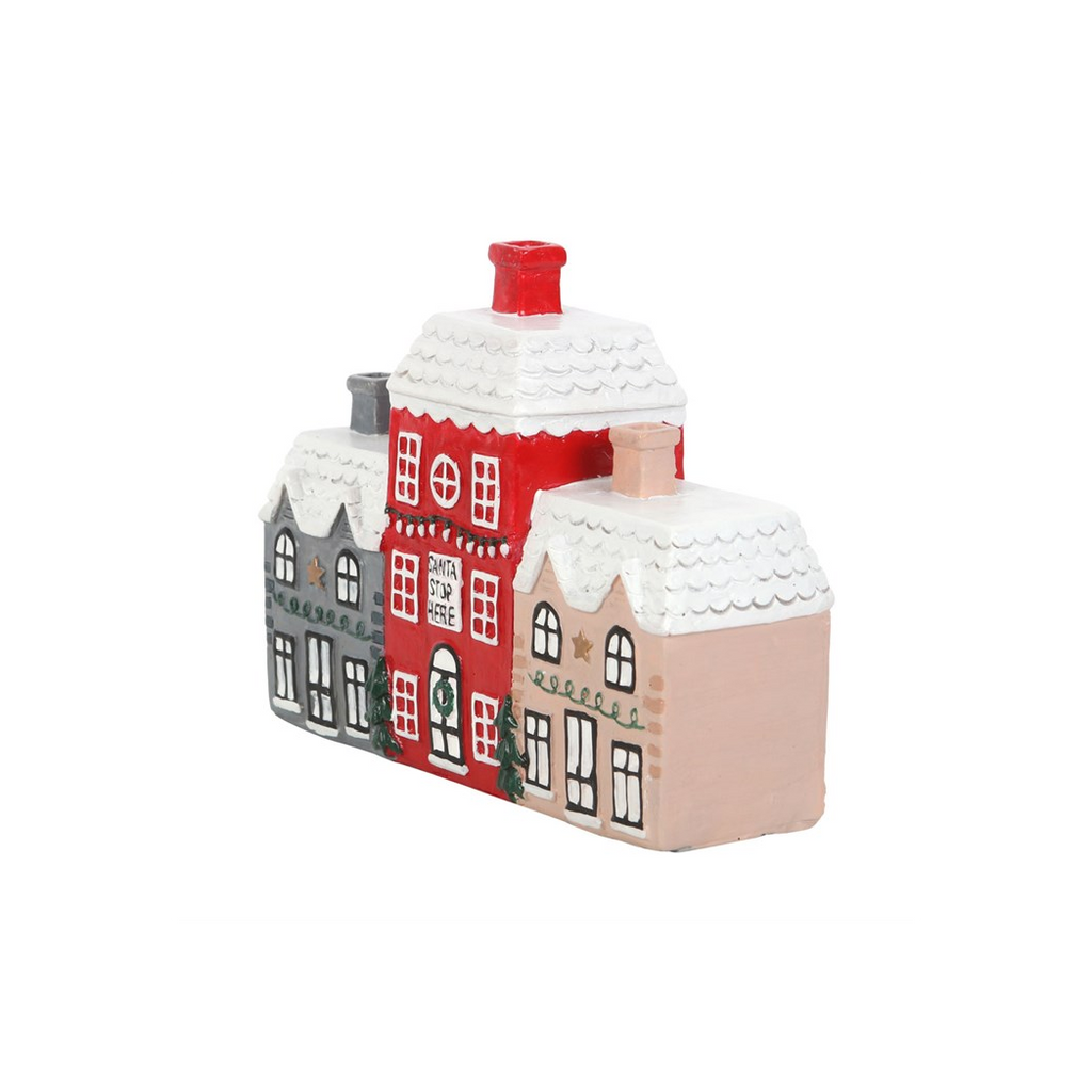 Christmas Village Incense Cone Holder