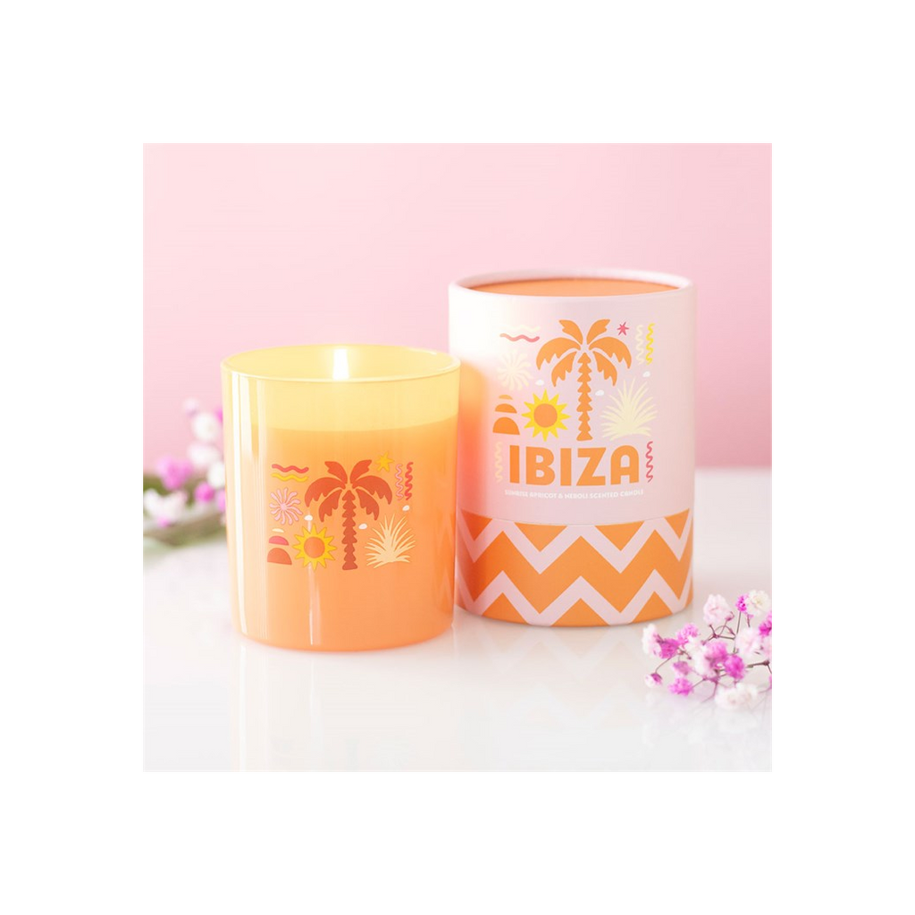 Ibiza Sunrise Apricot & Neroli Scented Candle