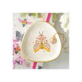 Floral Moth Trinket Dish