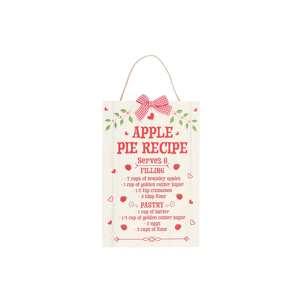 Autumn Skies & Apple Pies Hanging Sign