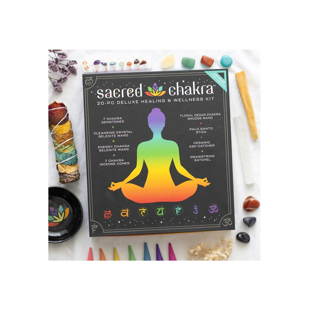 Sacred Chakra Deluxe Healing and Wellness Kit