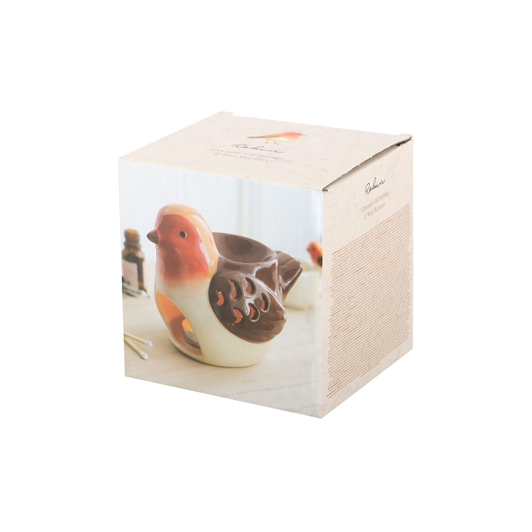 Robin Shaped Oil Burner and Wax Warmer