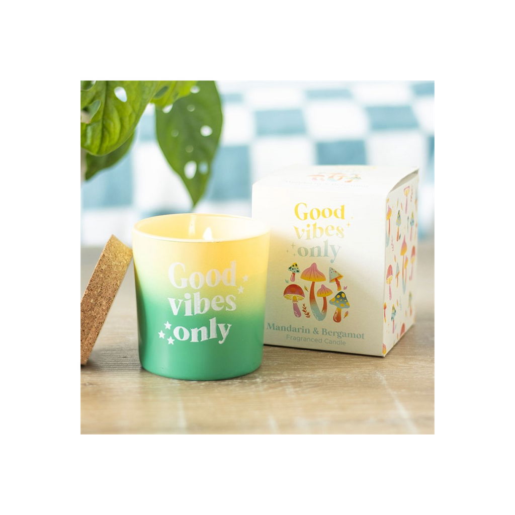 Good Vibes Only Mandarin & Bergamot Candle