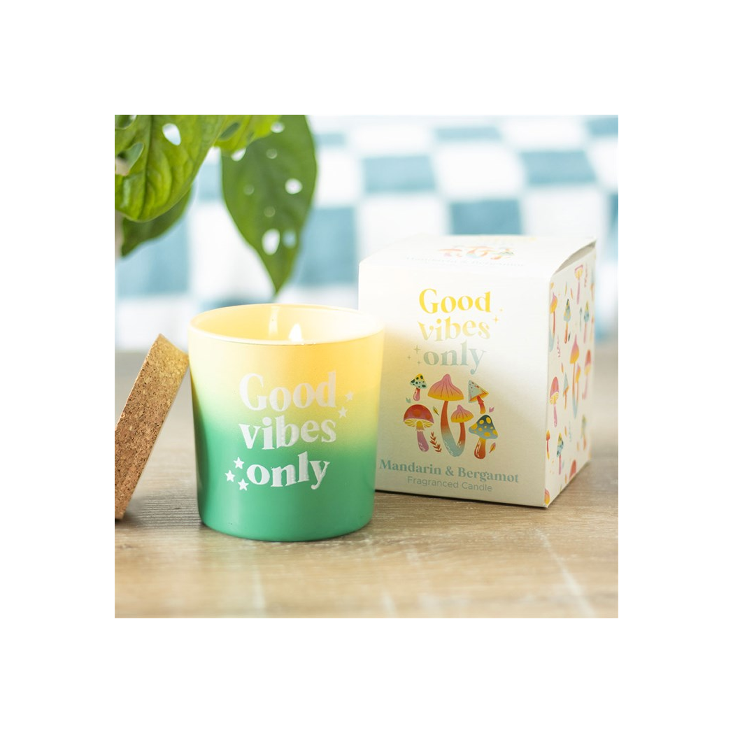 Good Vibes Only Mandarin & Bergamot Candle