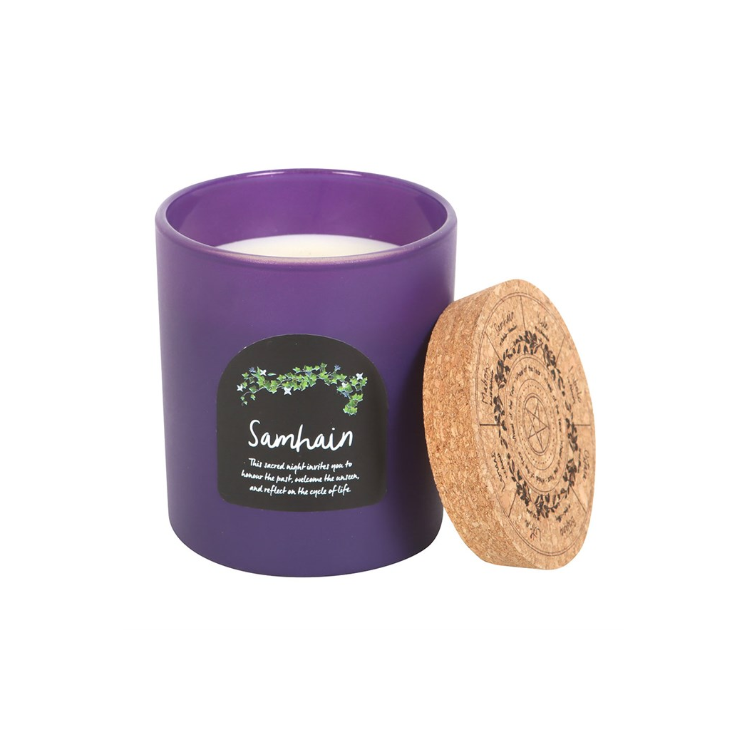 Samhain Spiced Pumpkin Wheel of the Year Candle