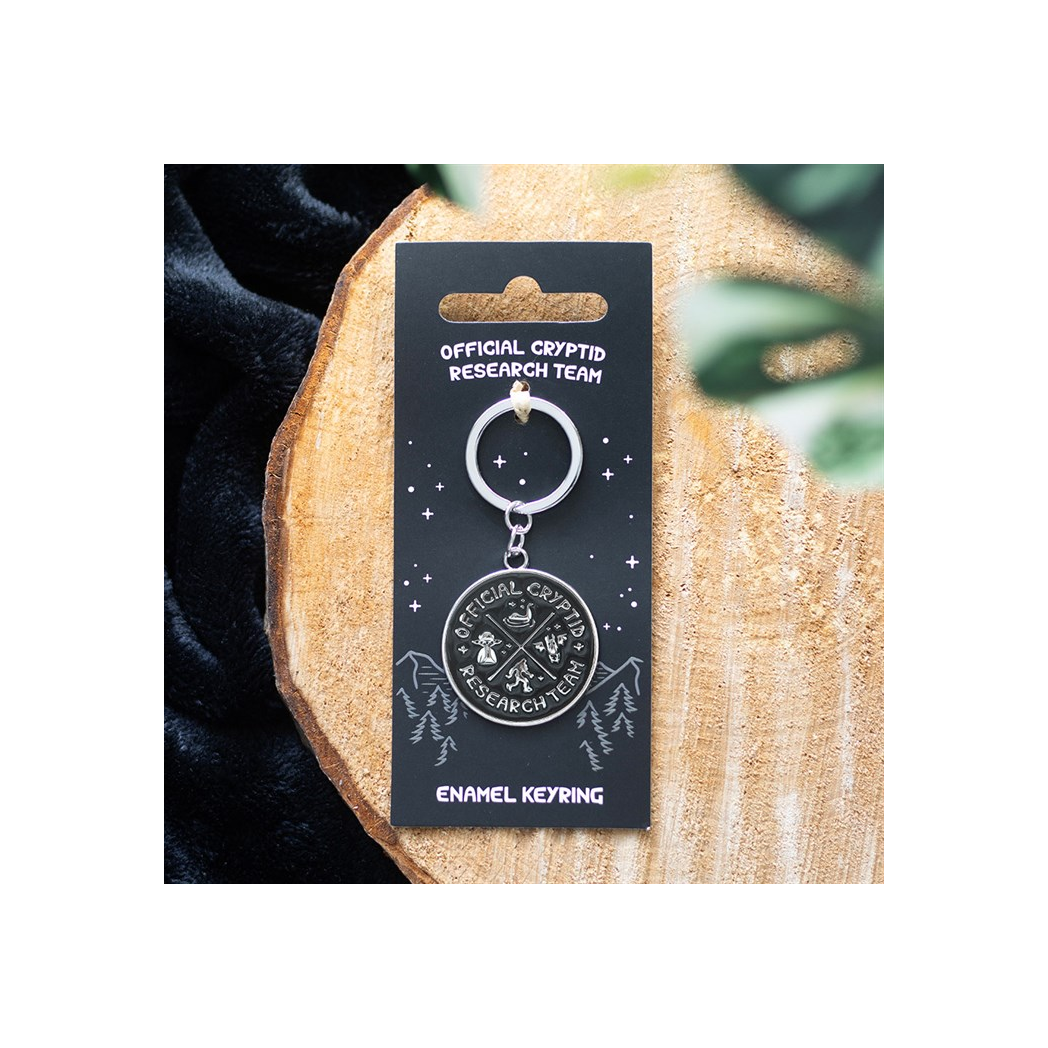 Cryptid Research Team Keyring