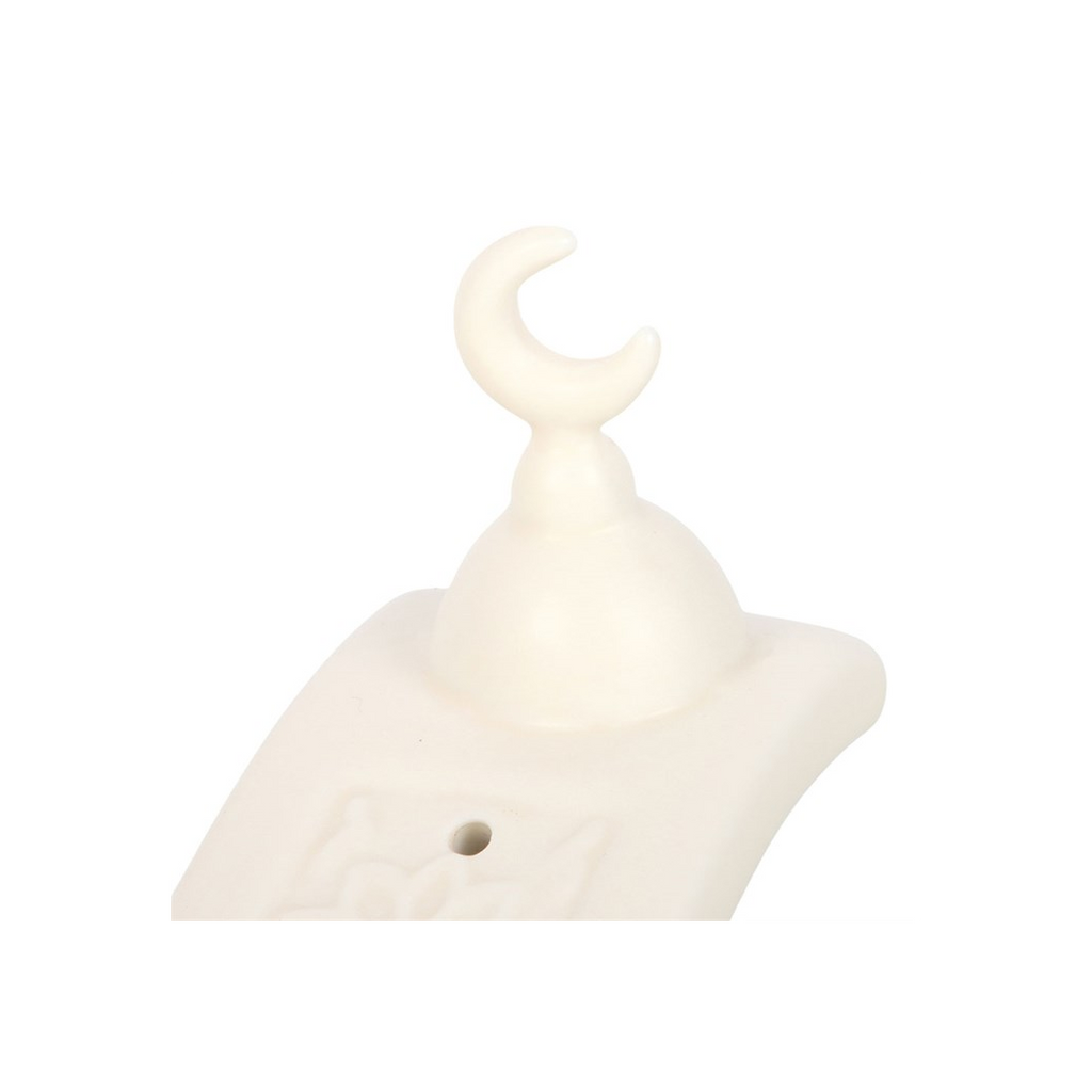 Geometric Crescent Moon Incense Ash Catcher