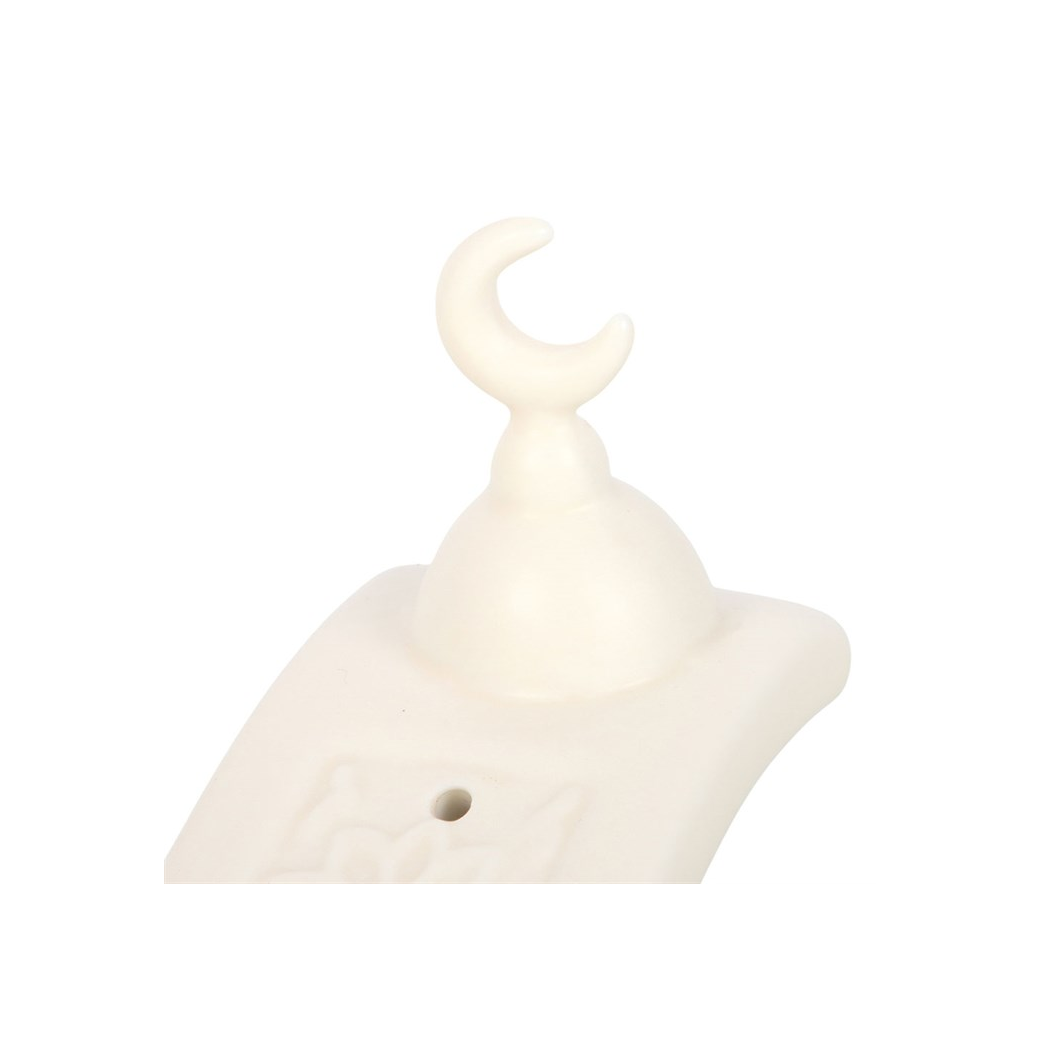 Geometric Crescent Moon Incense Ash Catcher