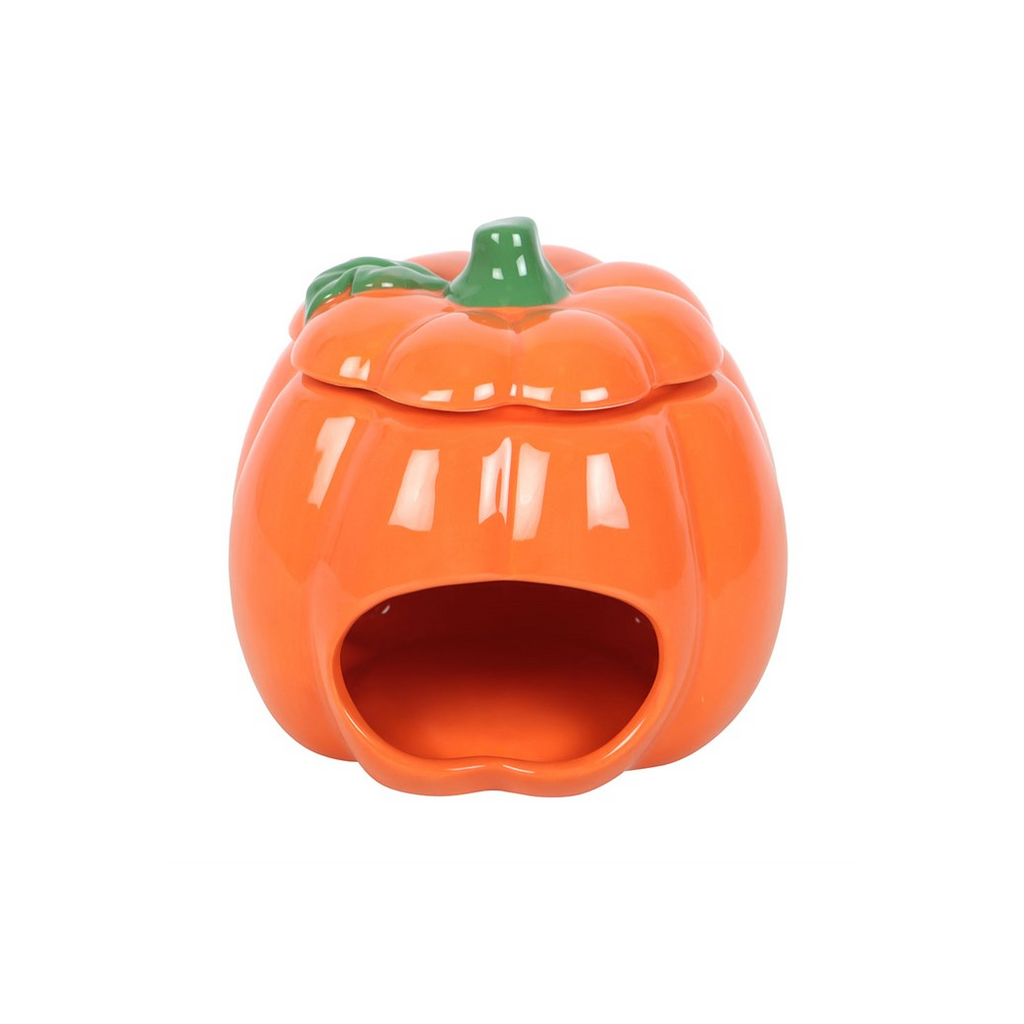 Cute Smiling Pumpkin Oil Burner and Wax Warmer