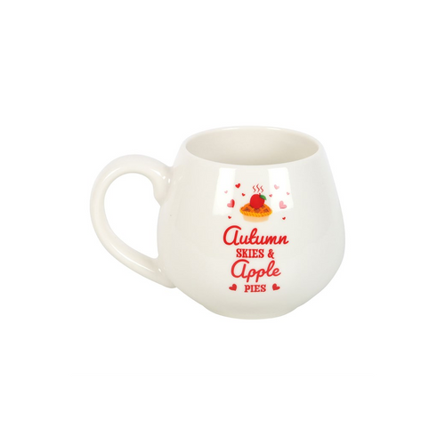 Autumn Skies & Apple Pies Rounded Mug