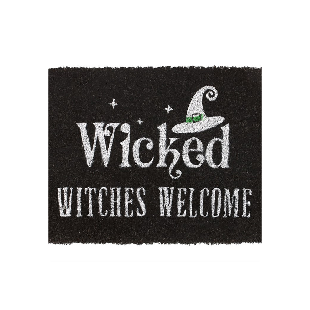 Black Wicked Witches Welcome Doormat