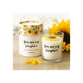 You Are My Sunshine Candle with 3D Sunflower