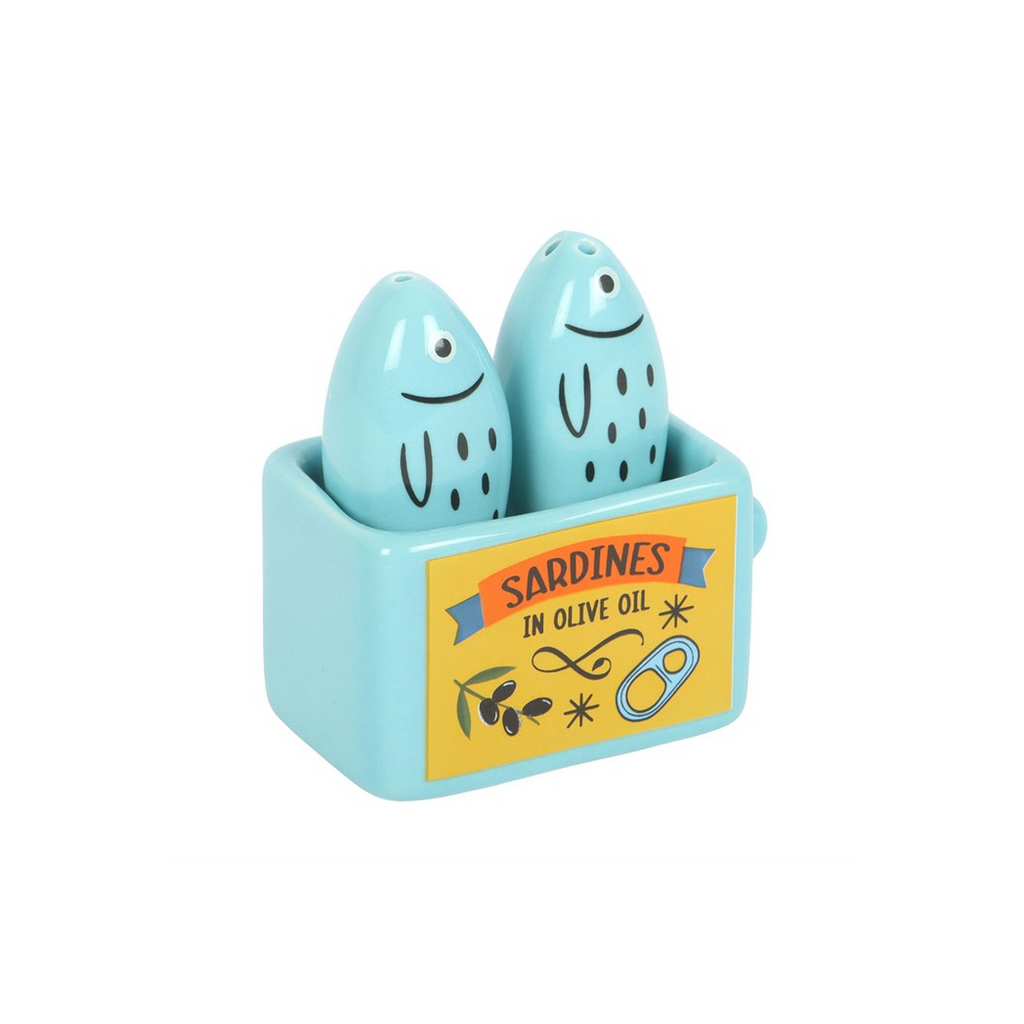 Sardine Salt and Pepper Shakers