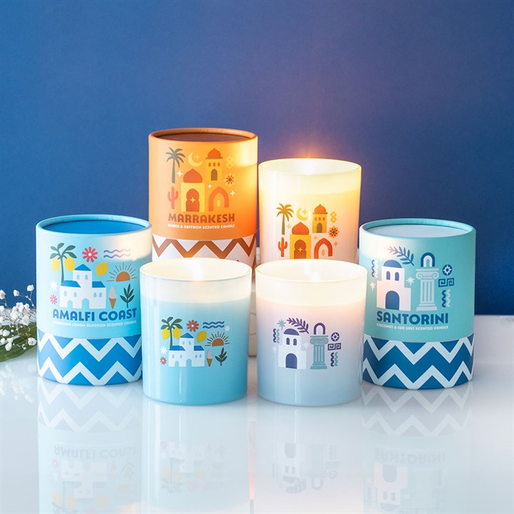 Amalfi Coast Sparkling Lemon Blossom Scented Candle