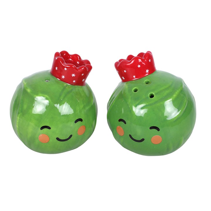 Brussels Sprout Salt and Pepper Shakers