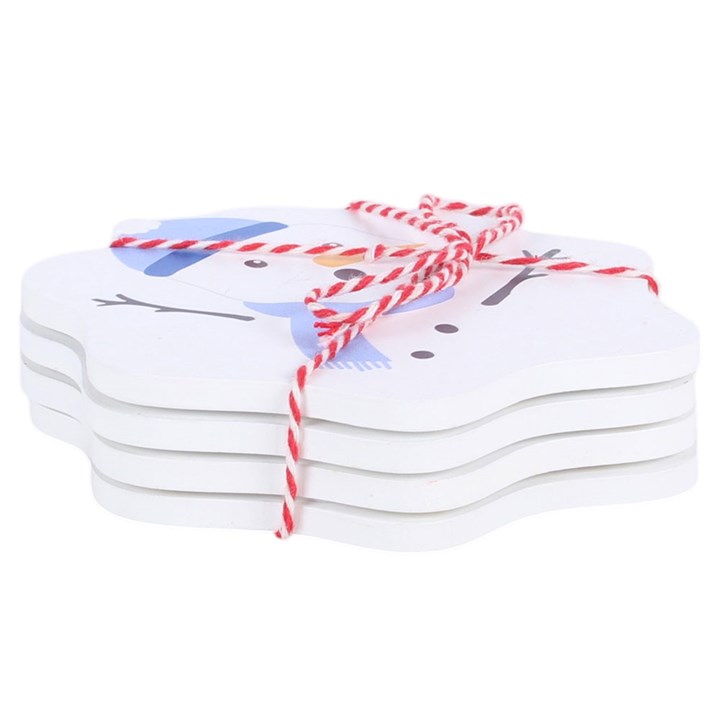Melting Snowman Coaster Set