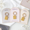Set of 6 Goddess Energy Keyrings