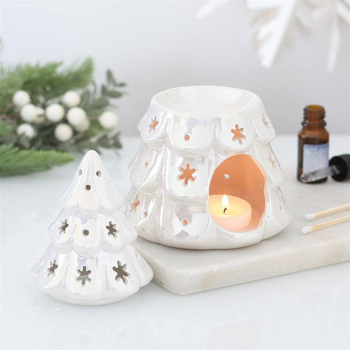 Iridescent Fir Tree Oil Burner