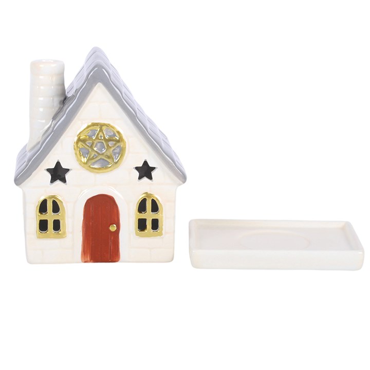 Stone Cottage Incense Cone Holder