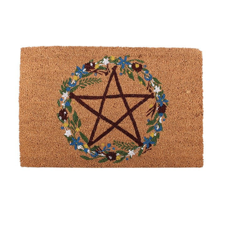 Natural Solstice Wreath Doormat