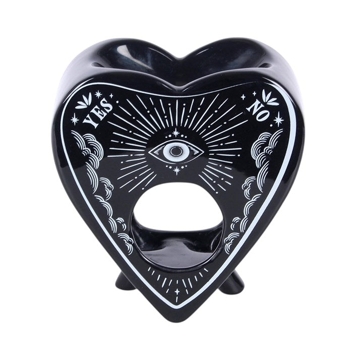 Black Planchette Oil Burner and Wax Warmer
