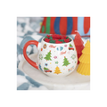 Nostalgic Christmas Print Mug and Socks Set
