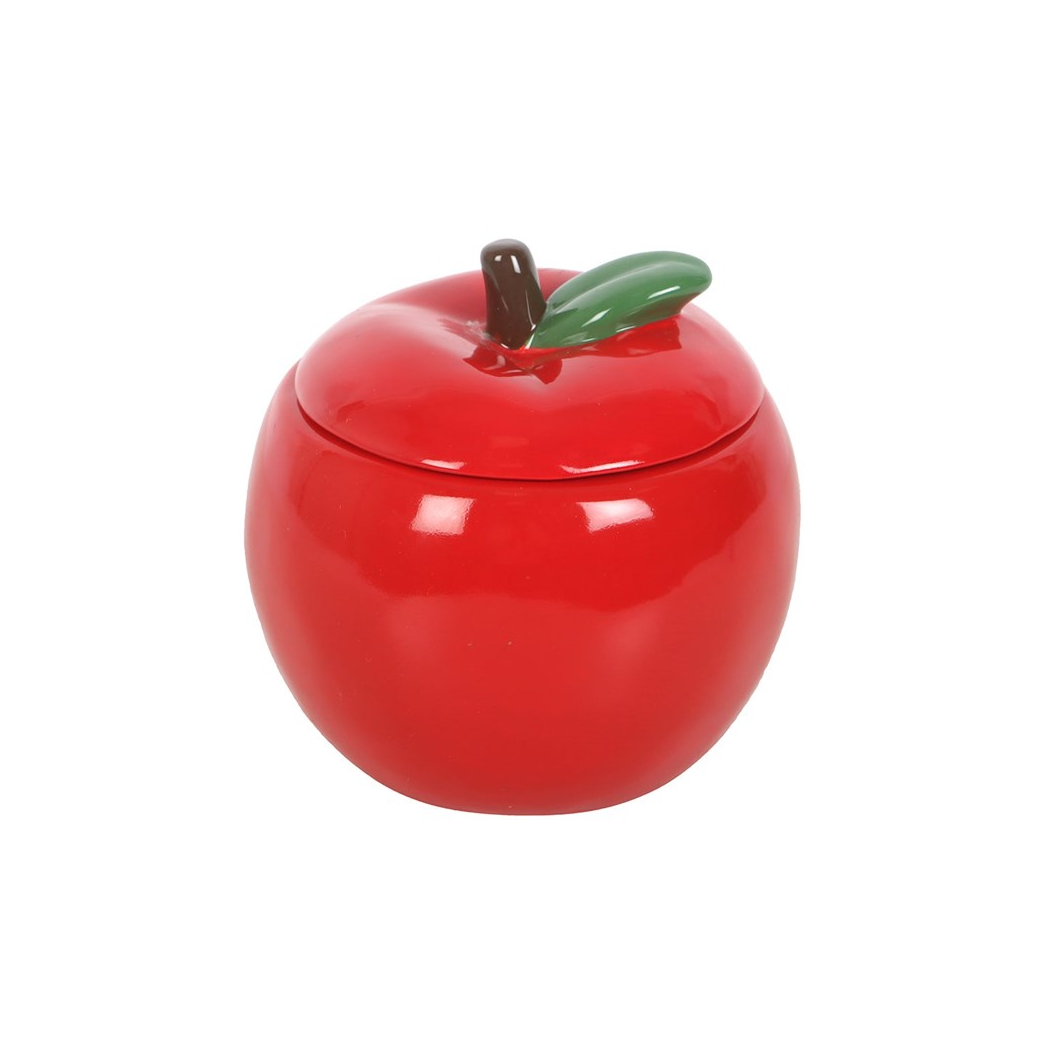 Apple Shaped Candle Jar