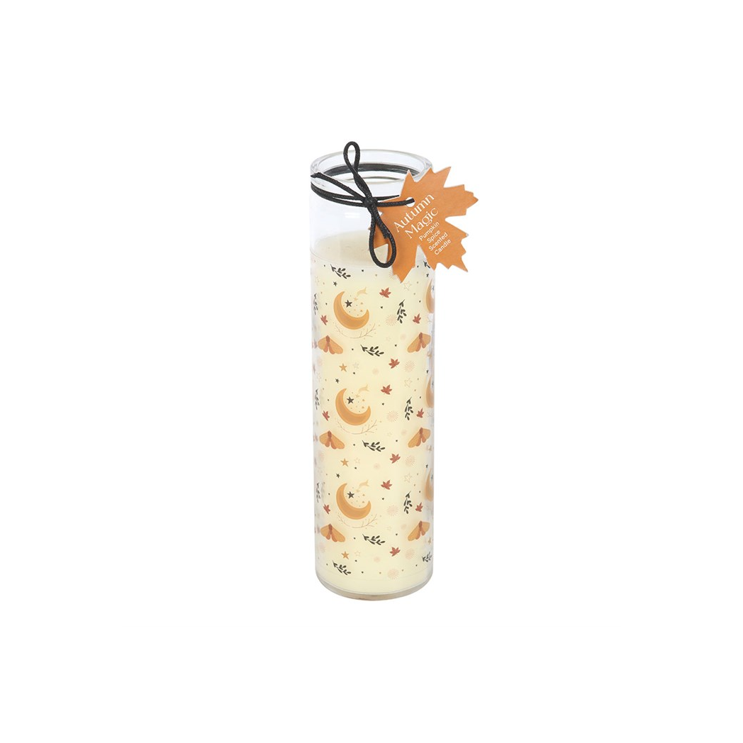 Autumn Magic Pumpkin Spice Tube Candle