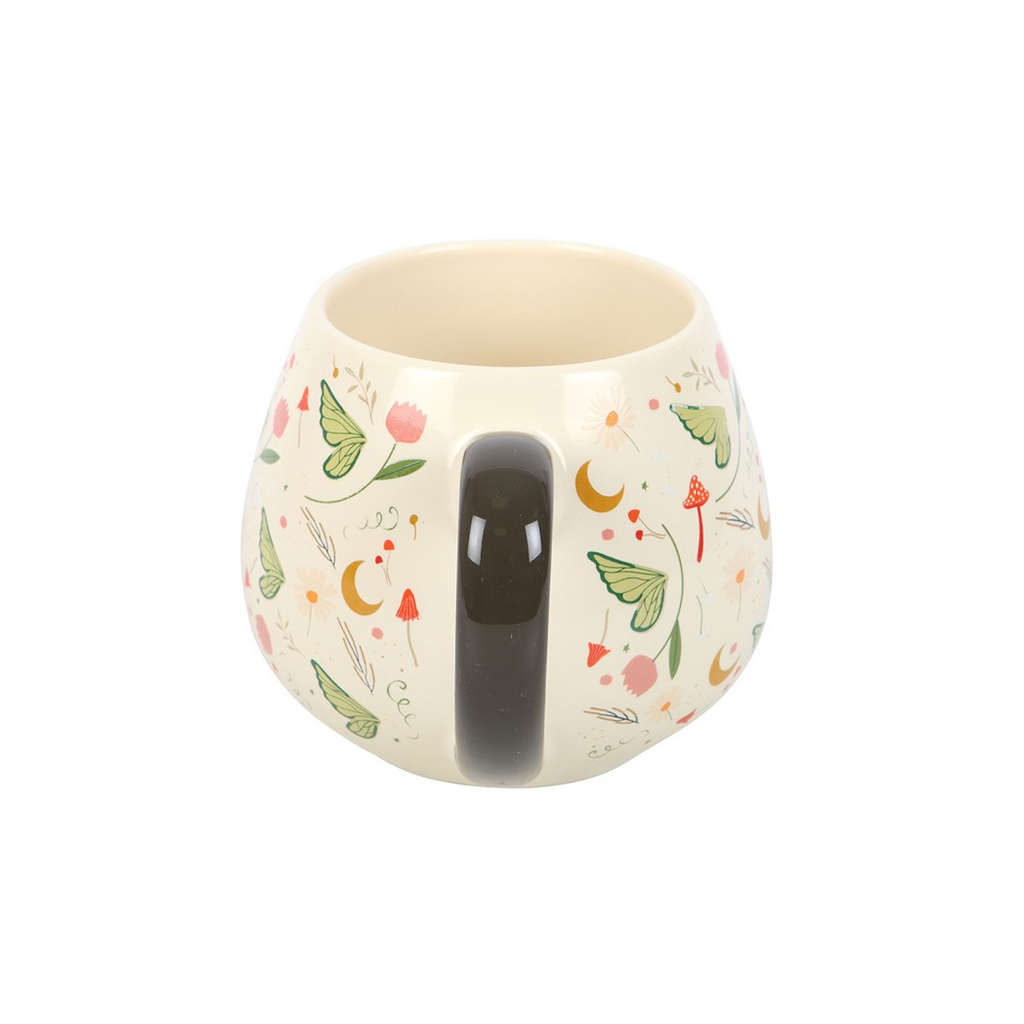 Fairy Folklore Print Rounded Mug