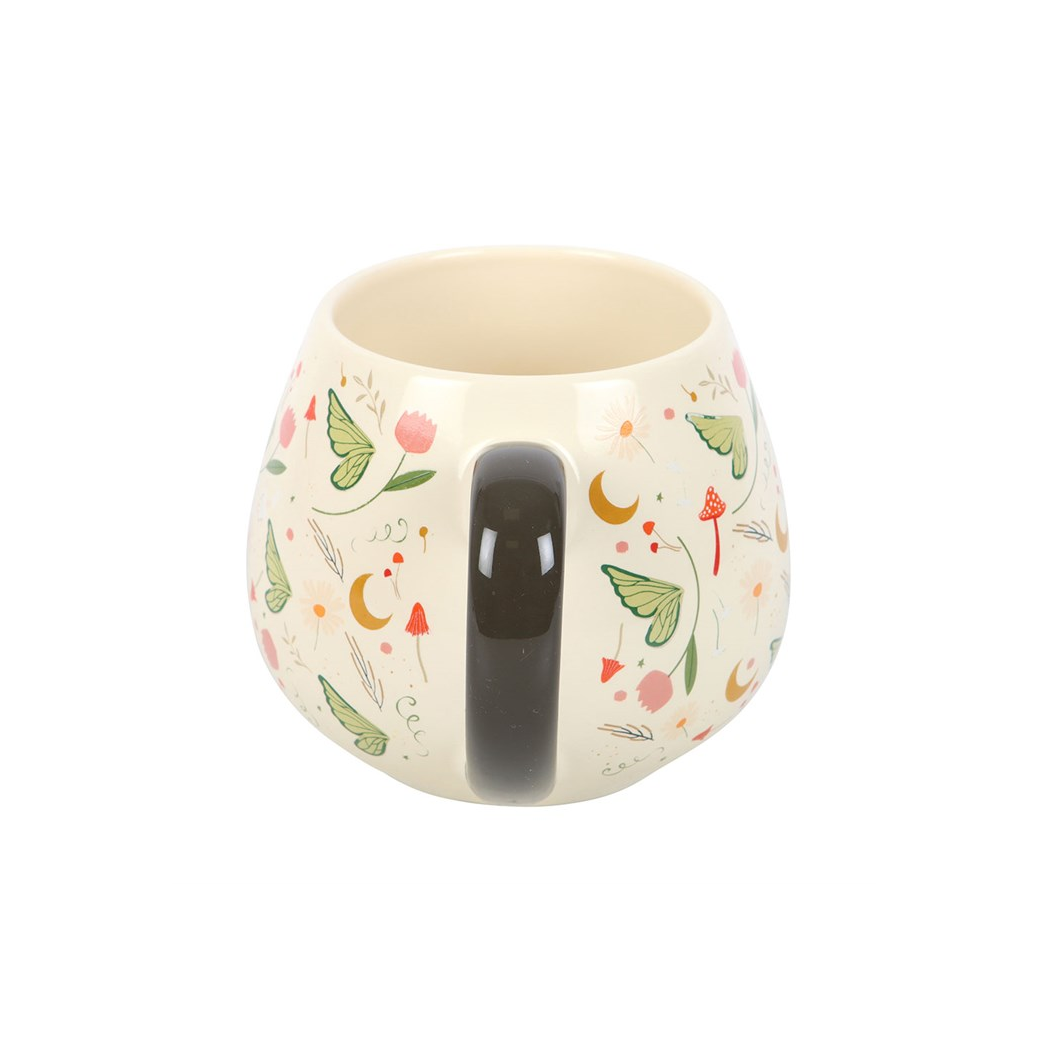 Fairy Folklore Print Rounded Mug