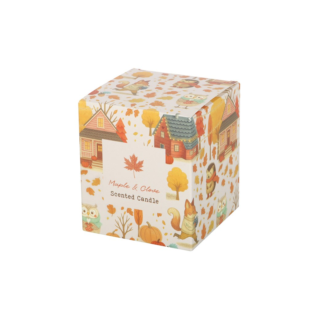 Maple & Clove Scented Candle
