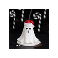Ghost with Santa Hat Incense Cone Holder