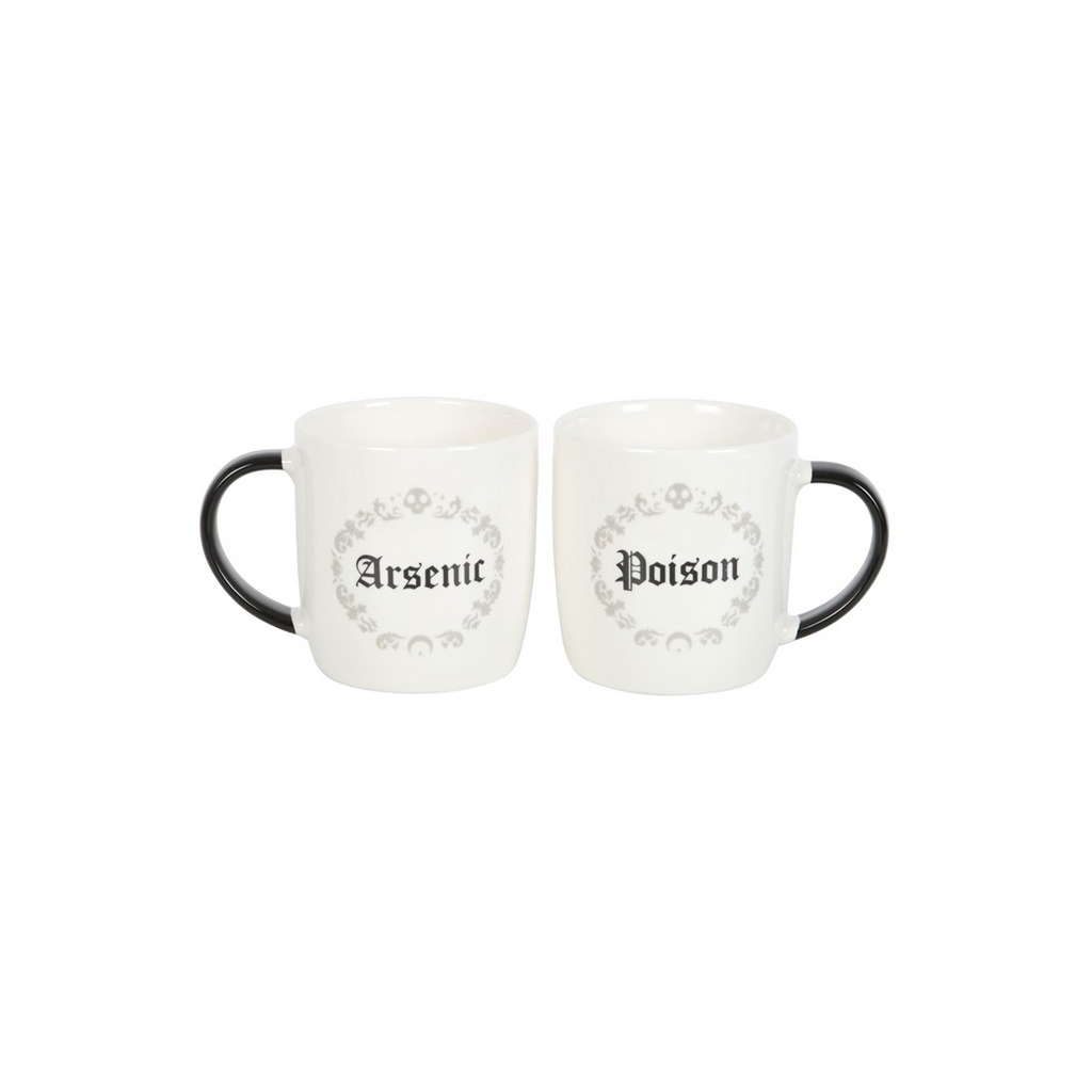 Poison and Arsenic Couples Mug Set