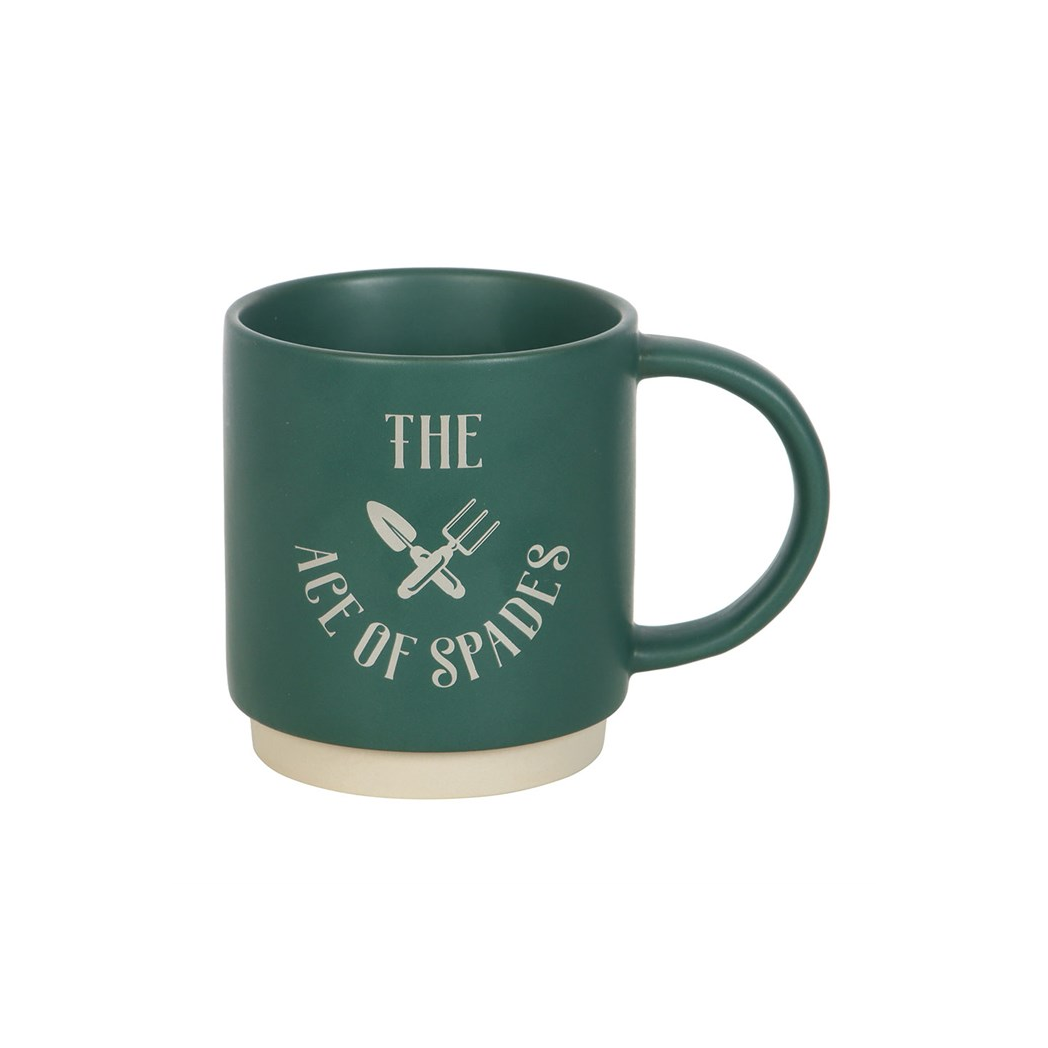 Ace of Spades Mug with Spade Spoon