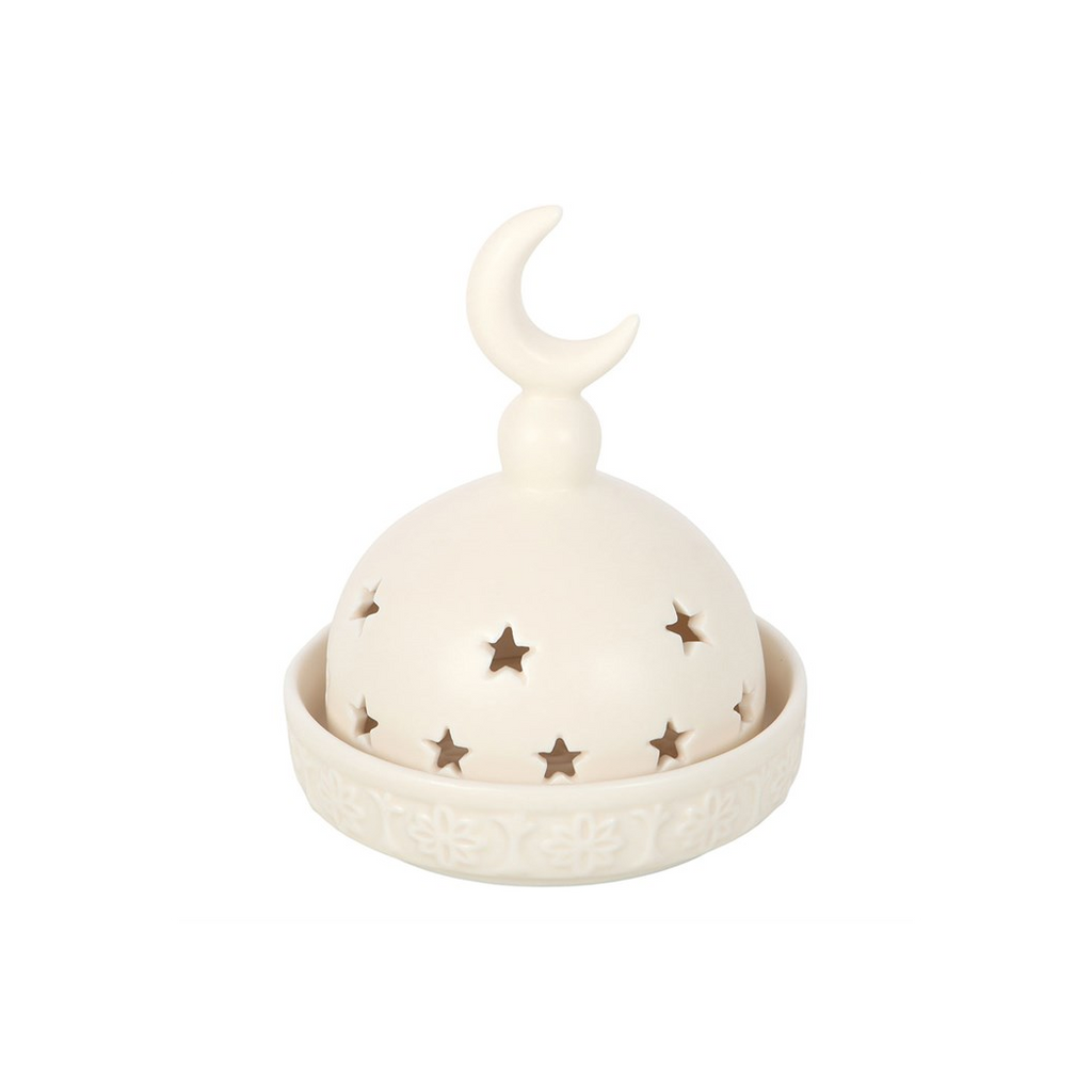 Mosque Incense Cone and Tealight Holder