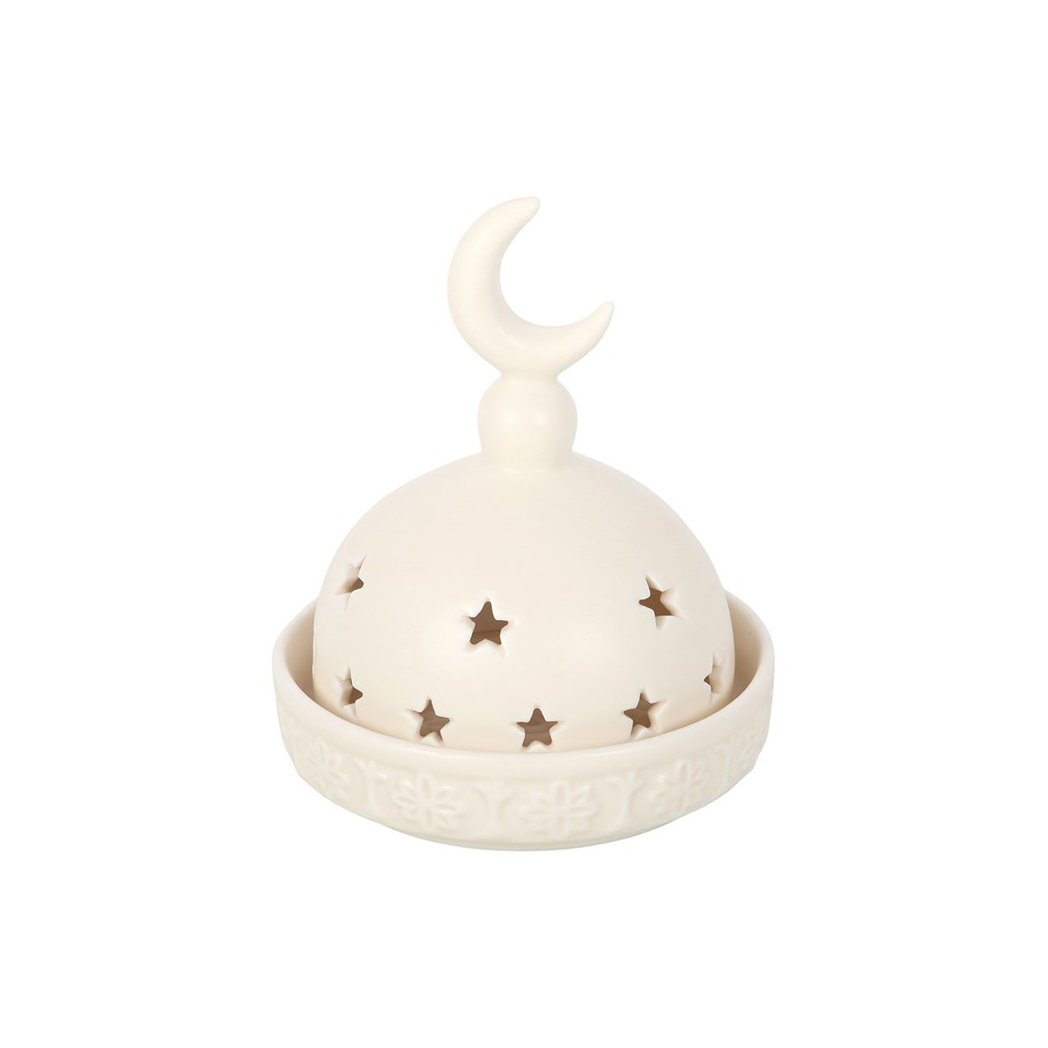Mosque Incense Cone and Tealight Holder